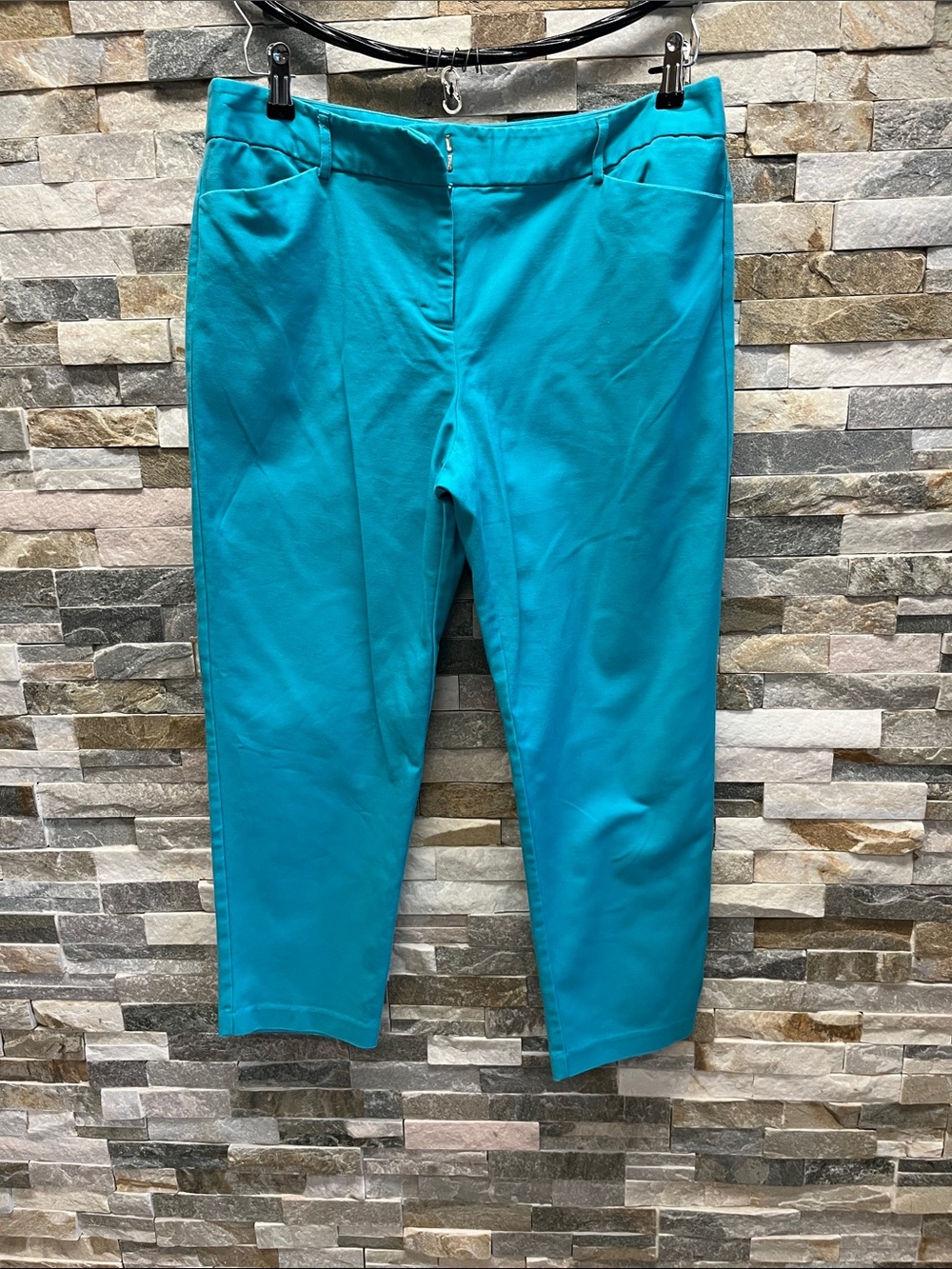 Liz Claiborne Teal Slim Dress Pants